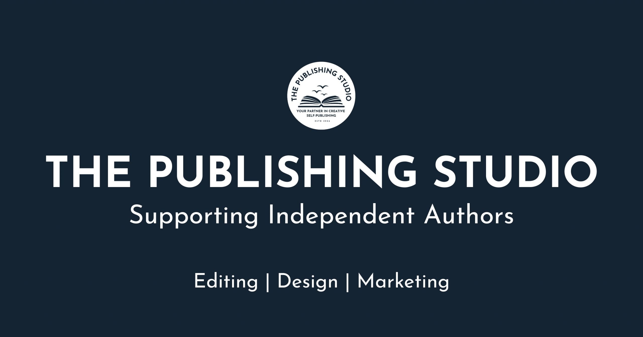 Published Author Background Publishing Services for Authors | The Publishing Studio